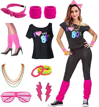80's women fancy sales dress